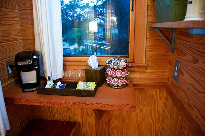 The Treehouse kitchenette